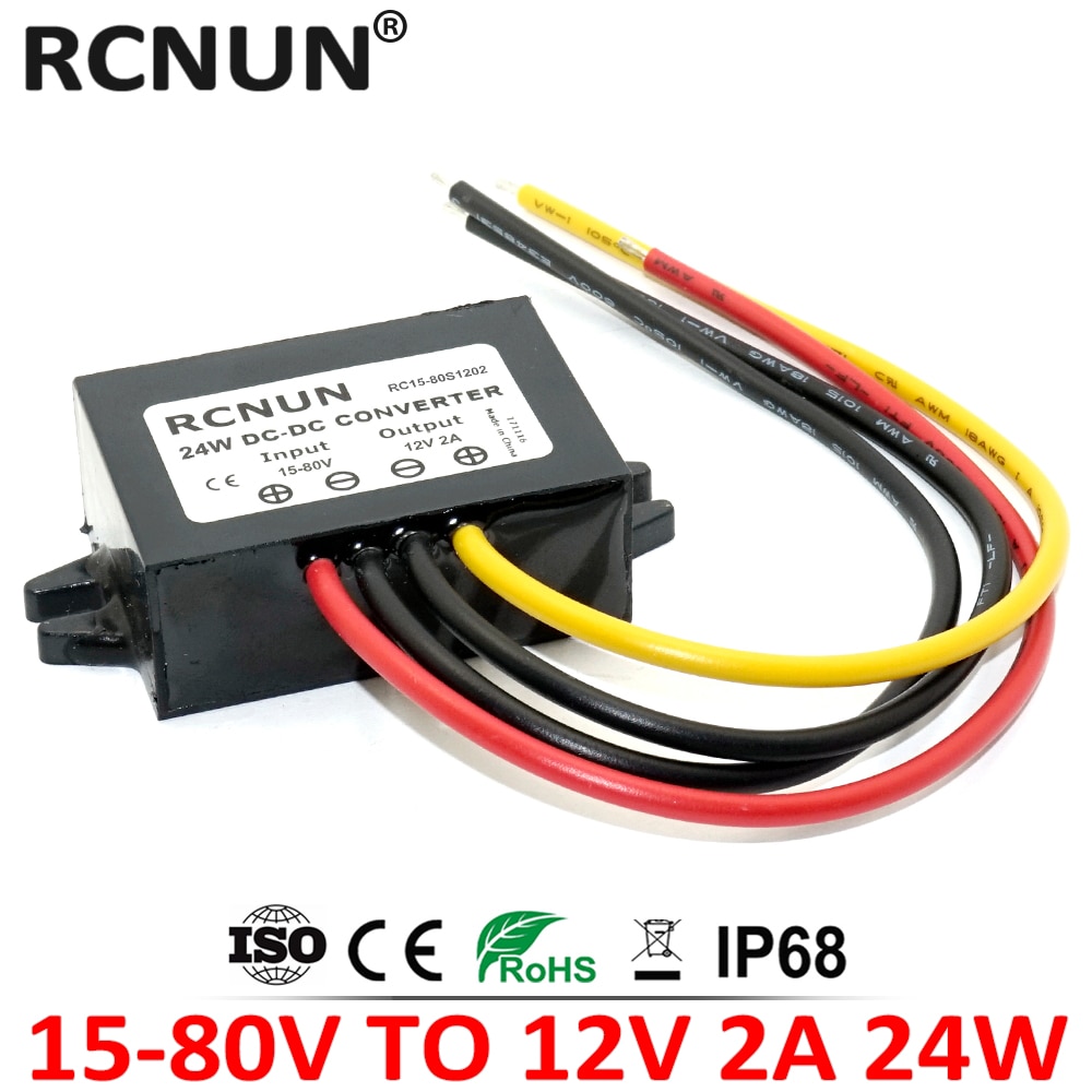 RCNUN 24V 36V 48V 60V to 12V 1A 2A 3A 5A ܴٿ DC..